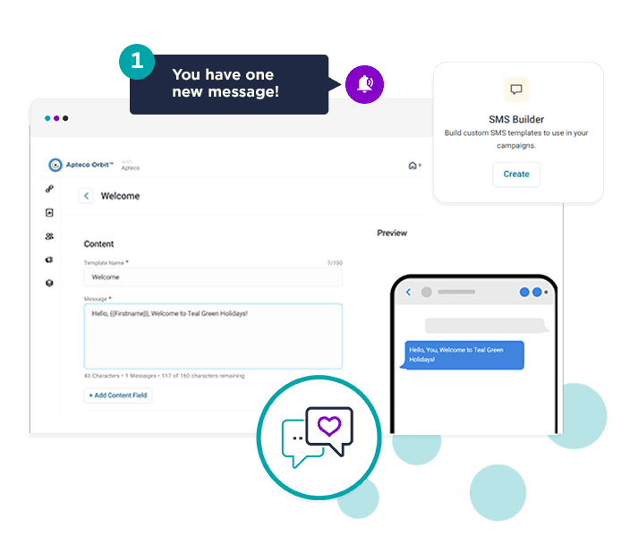 Targeted messaging, seamlessly integrated 
