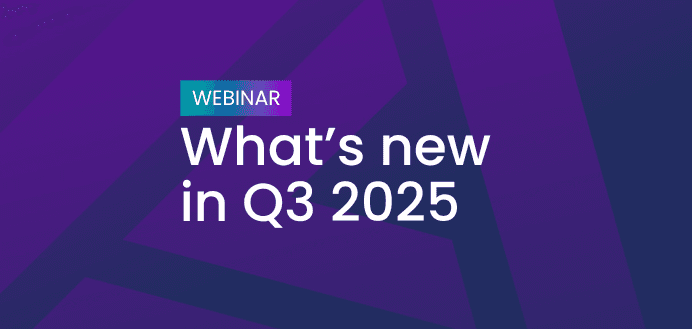Q3 2025 software release webinar