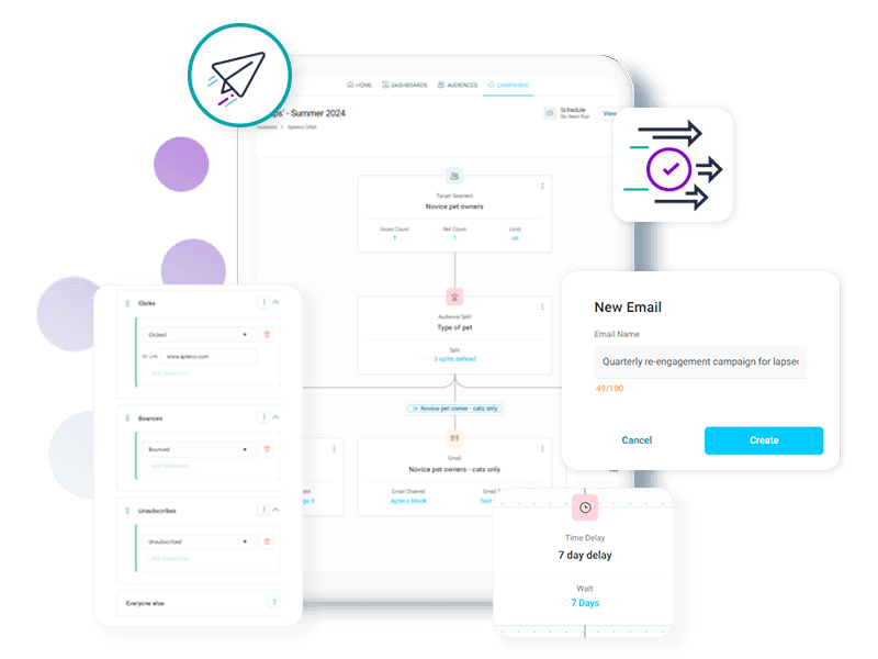 Orbit campaign building - Orchestrate journeys